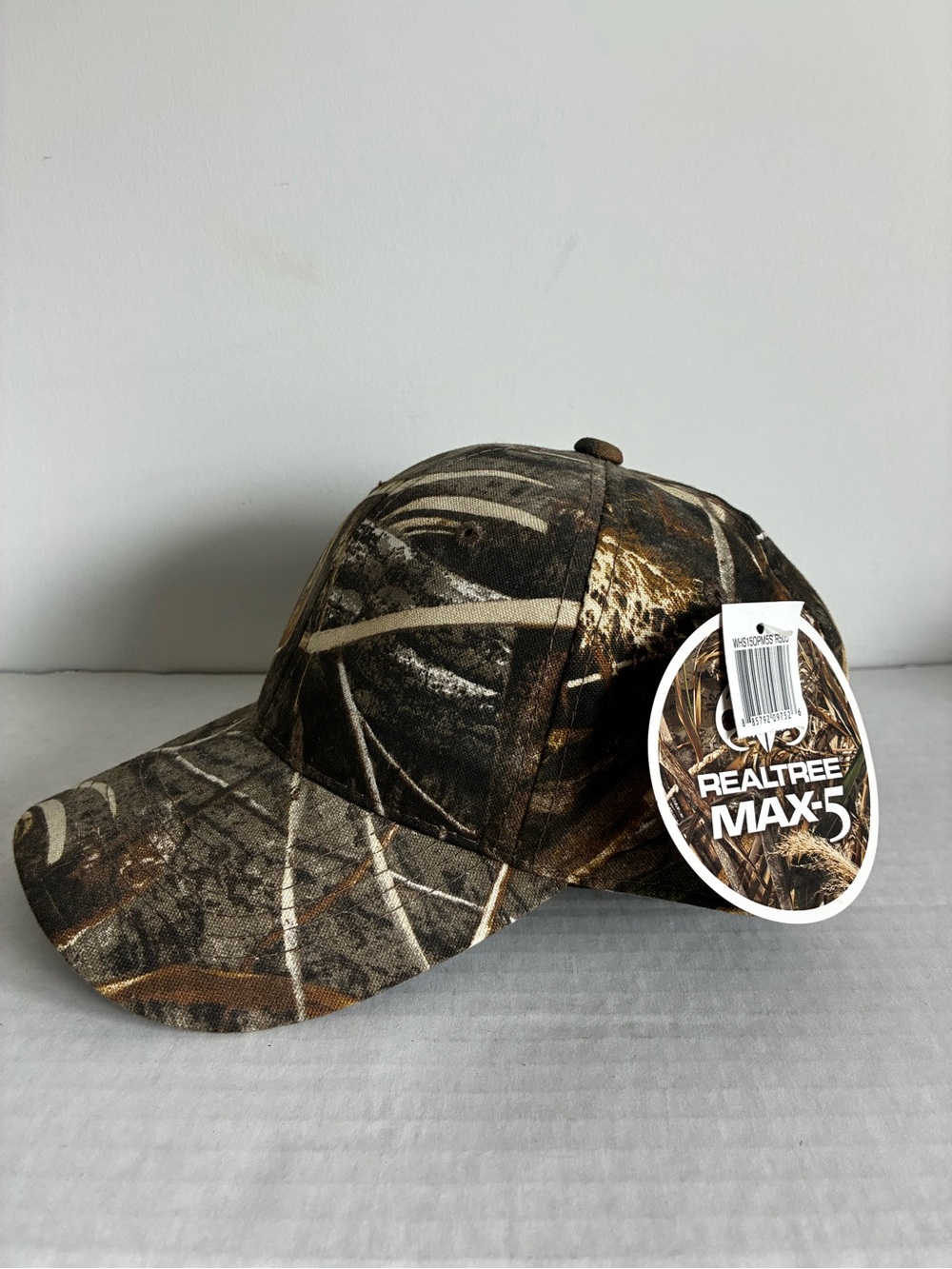 Realtree Max 5 Camo Hat Adjustable Baseball Cap Hunting Waterfowl NWT